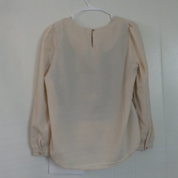 Christy & Co butterfly embroidered tapestry top L - Picture 2 of 4